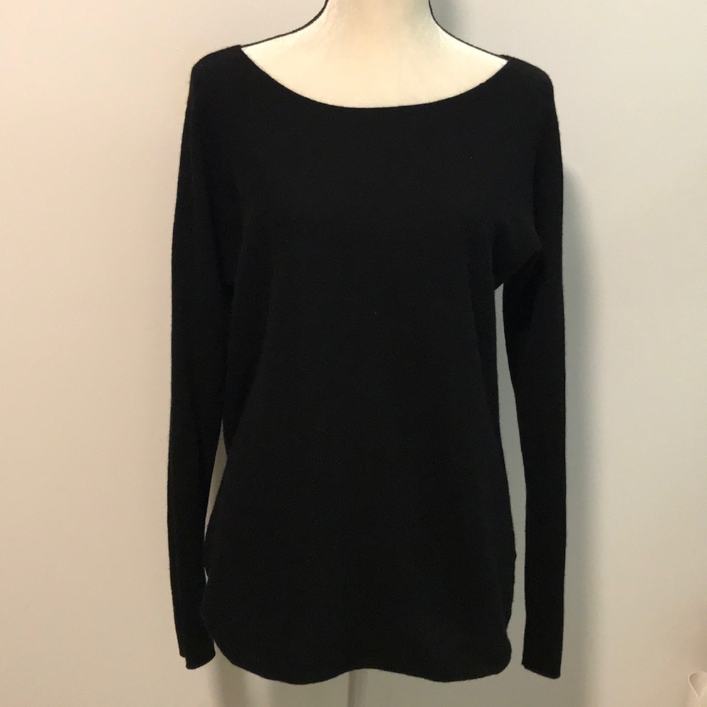 VINCE wool side-slit sweater S